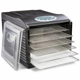 Ivation 6-Tray Stainless Steel Food Dehydrator Machine, 480W Digital Timer & Temperature Control thumbnail 1