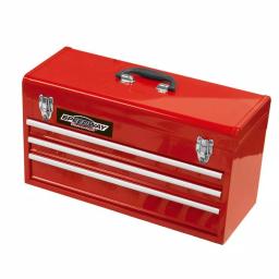 SPEEDWAY 24 in. 3-Drawer Steel Tool Chest with 118-Piece Bonus Tool Set thumbnail 3
