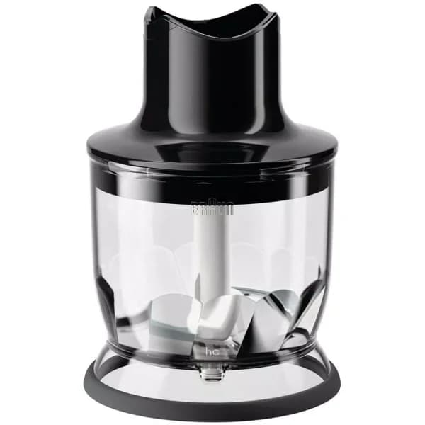 Braun 1.5 Cup Chopper Attachment for MultiQuick Hand Blenders, Black