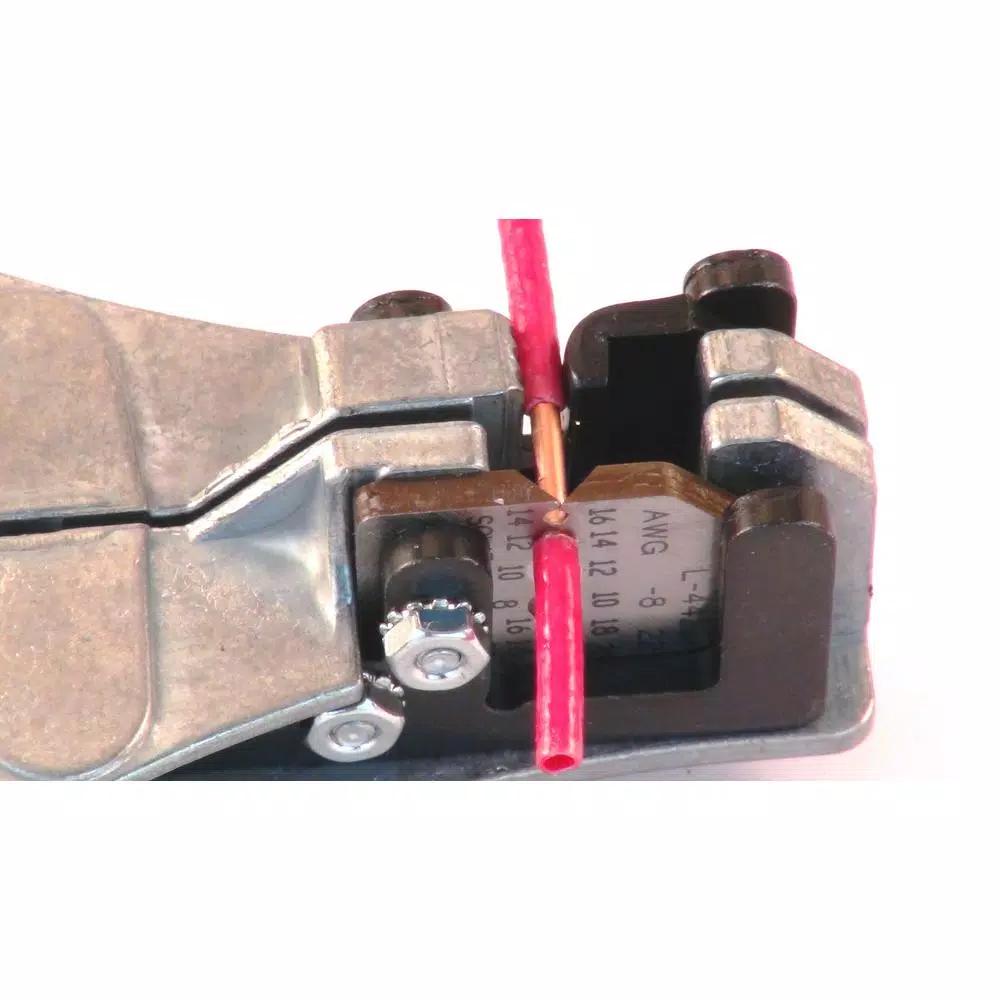 Ideal Stripmaster 7 in. Wire Stripper, 10-22 AWG, Precision Die-Cast Zinc Hand Tool