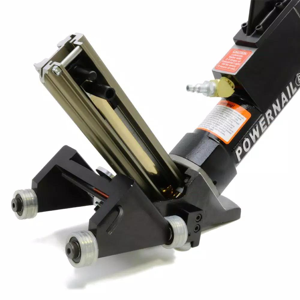 POWERNAIL 445 FLEX Power Roller 16-Gauge Pneumatic Hardwood Flooring Cleat Nailer