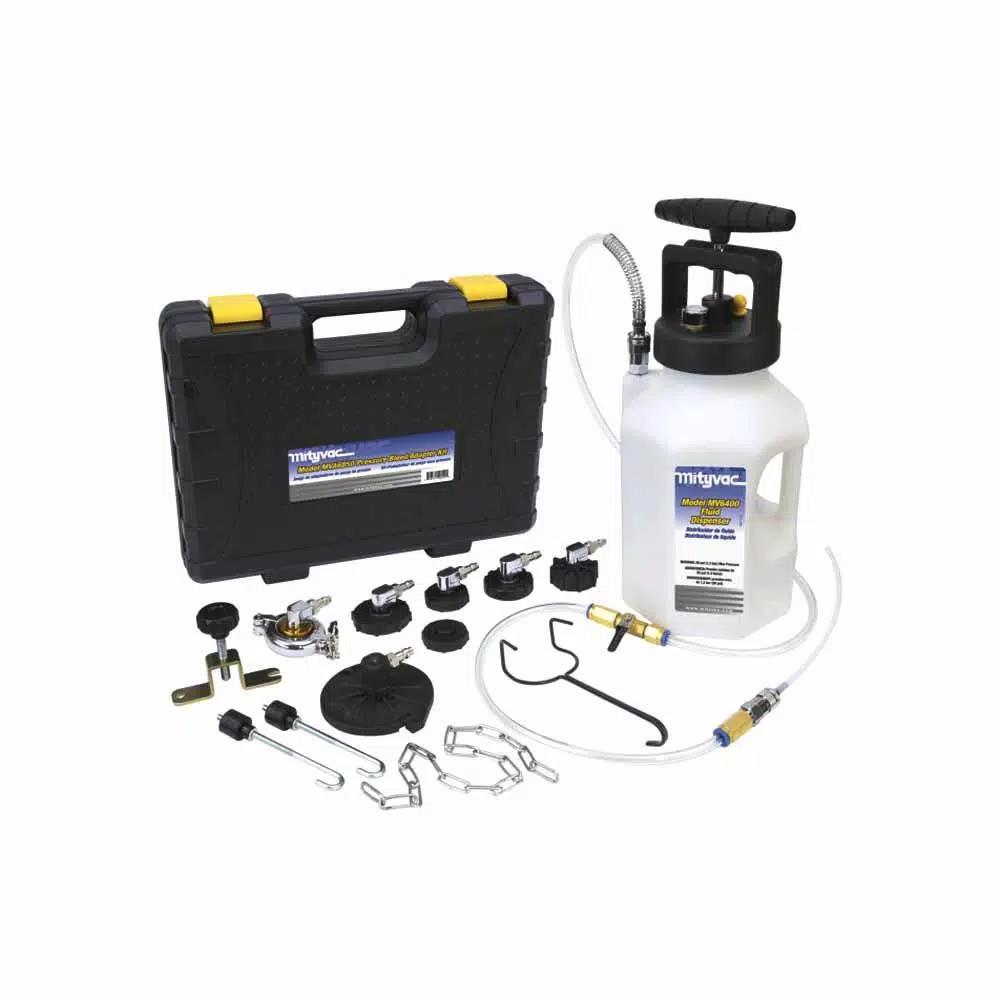 Mityvac MITMV6840 Pressure Bleed System with 7 Adapters