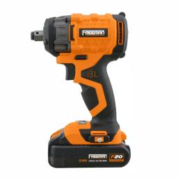Freeman 20V Brushless 1/2 in. Cordless Impact Wrench Kit with Case and 2 Batteries thumbnail 2