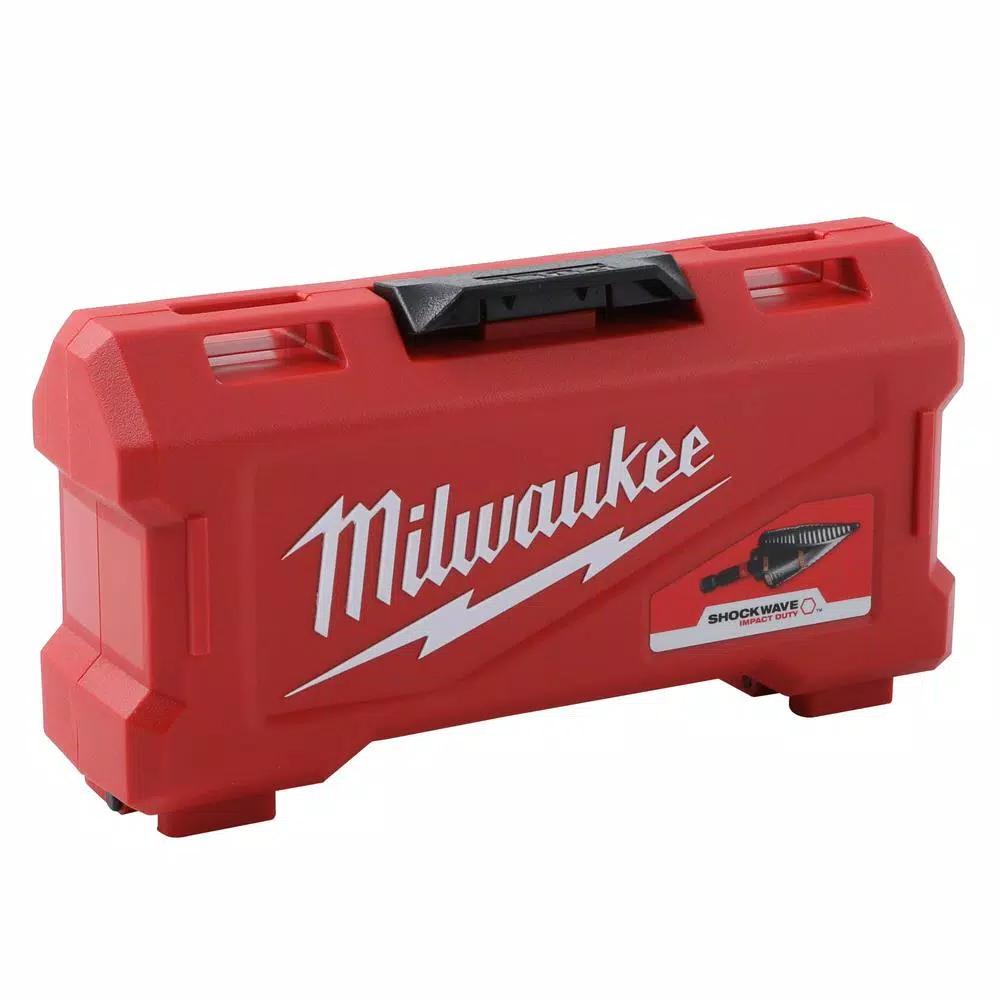 Milwaukee SHOCKWAVE Impact Duty Titanium Step Bit Kit, 3-Piece