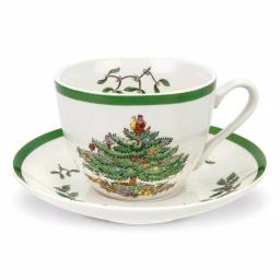 Spode Christmas Tree 5-Piece Ceramic Dinnerware Set, Service for 1 thumbnail 2