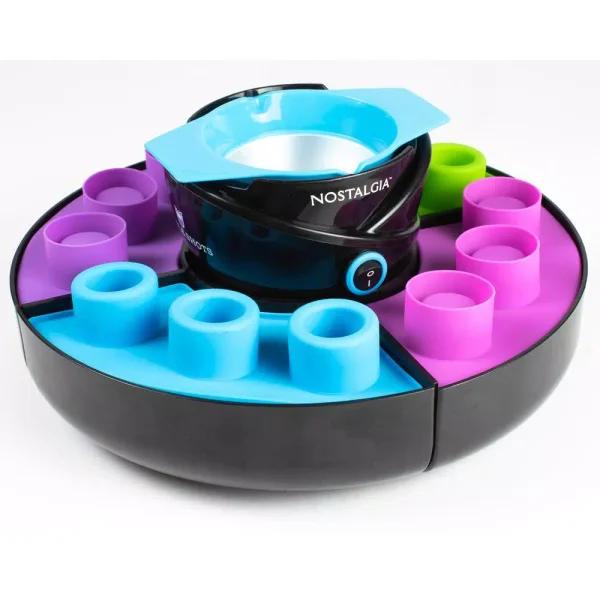 Nostalgia 40W Multi-Colored Edible Shot and Cup Maker Dessert Specialty Appliance
