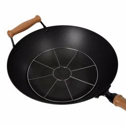 Honey-Can-Do Joyce Chen 10-Piece Carbon Steel Non-Stick Wok Set with Bamboo Accessories thumbnail 4