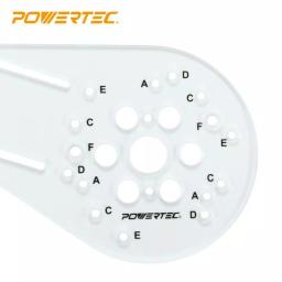 POWERTEC Universal Router Plate with Reversible Fence Kit for Edge Routing and Template Work thumbnail 4