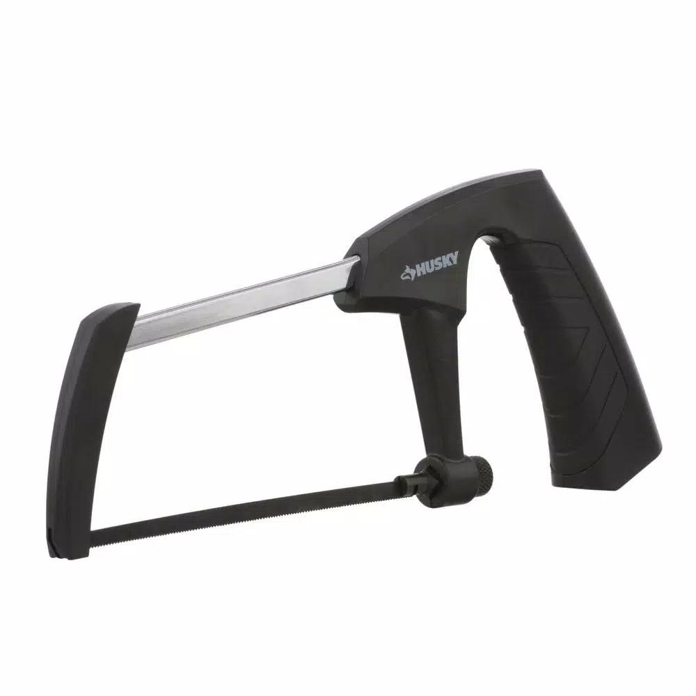 Husky 6 in. Mini Hacksaw with 24 TPI Carbon Steel Blade