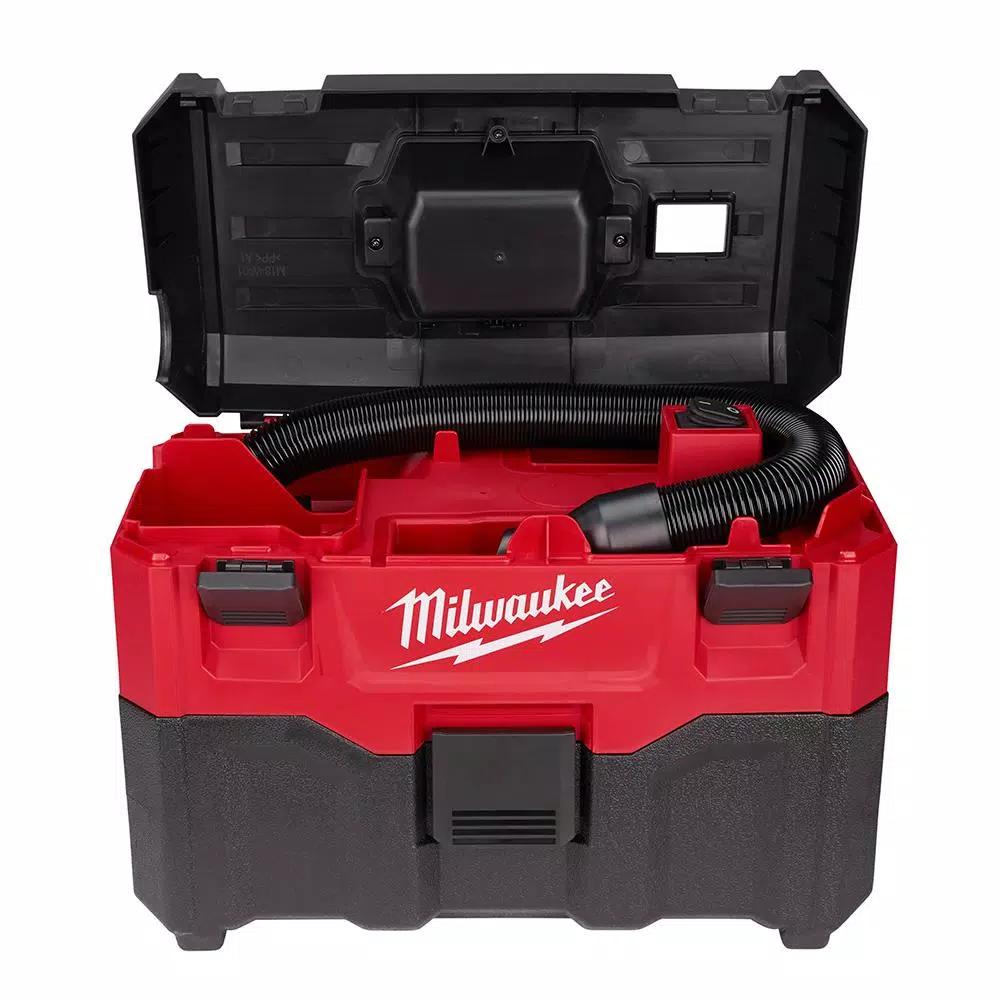 Milwaukee M18 18V Lithium-Ion Cordless Wet/Dry Vacuum & M18 Compact Vacuum 2-Tool Combo Kit