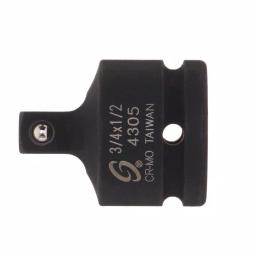 SUNEX TOOLS Sunex 3/4 in. to 1/2 in. Impact Socket Reducer Adapter, Forged Steel thumbnail 4