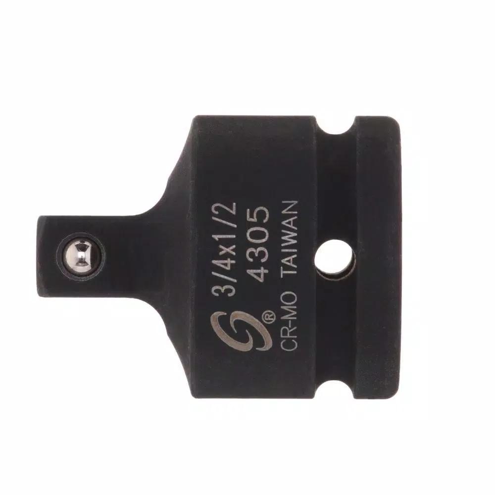 SUNEX TOOLS Sunex 3/4 in. to 1/2 in. Impact Socket Reducer Adapter, Forged Steel