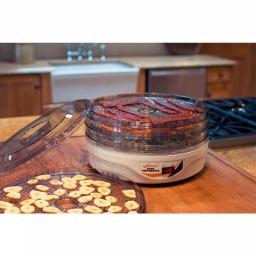 Weston 4-Tray Food Dehydrator, White Countertop Fruit and Jerky Maker thumbnail 2