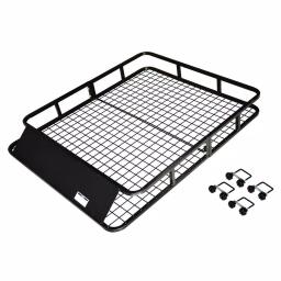Max Load Heavy-Duty Steel Roof Cargo Basket with Wind Fairing, 165 lbs. Capacity thumbnail 1