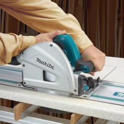 Makita 18V X2 LXT (36V) 6-1/2 in. Brushless Plunge Circular Saw Kit with Guide Rail and Impact Driver thumbnail 12