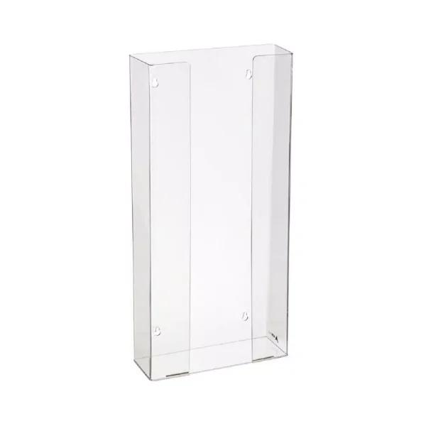 AdirMed Quad Box Capacity Acrylic Glove Dispenser, Clear