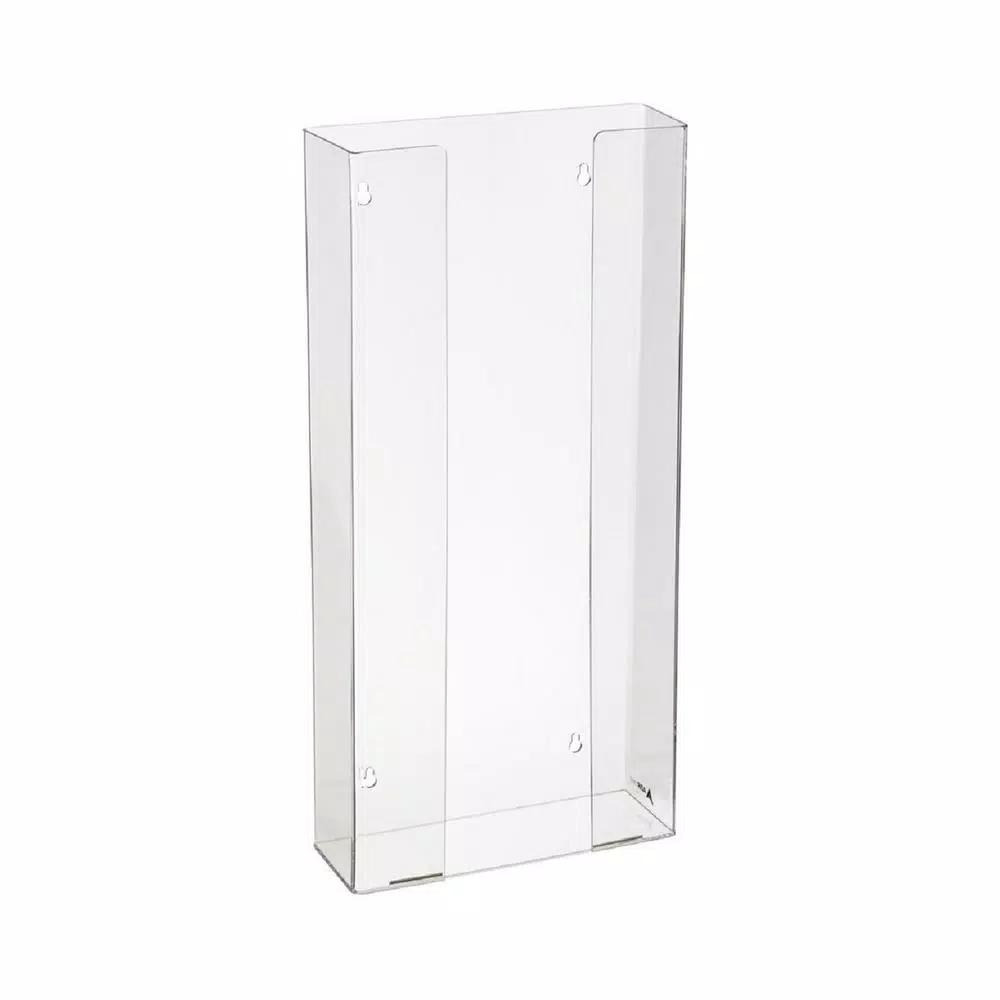 AdirMed Quad Box Capacity Acrylic Glove Dispenser, Clear