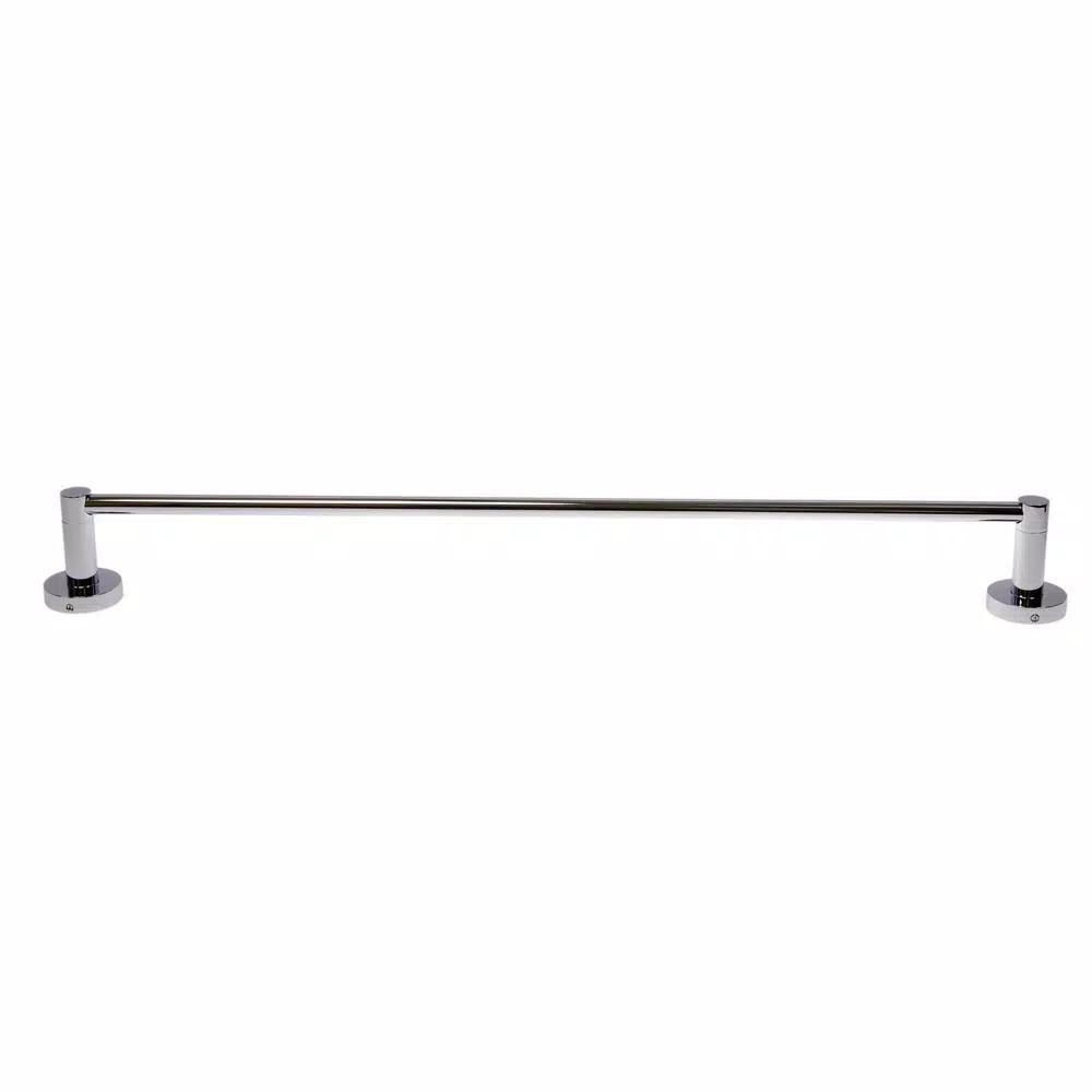 Italia Venezia 4-Piece Chrome Bathroom Hardware Set - Stainless Steel