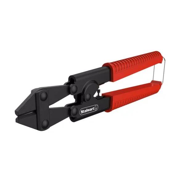 Stalwart 8 in. Mini Wire and Bolt Cutters with Compound Action Hinge