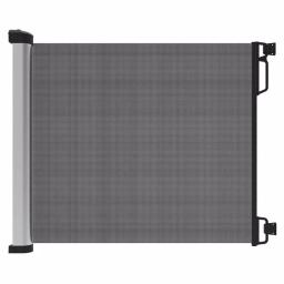 Perma Child Safety 41 in. H Extra Tall and Wide Ultimate Outdoor Retractable Gate, Black thumbnail 1