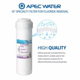 APEC Water Systems 10 in. Fluoride Removal Water Filter Cartridge with Granular Activated Alumina Media thumbnail 3
