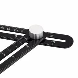 POWERTEC Universal Angle Template Tool, 10 in. Aluminum Multi-Angle Ruler & Precision Stencil thumbnail 7