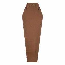 Glitzhome 42 in. Halloween Wooden Coffin Porch Leaning Decor - Home Sweet Home Sign thumbnail 4