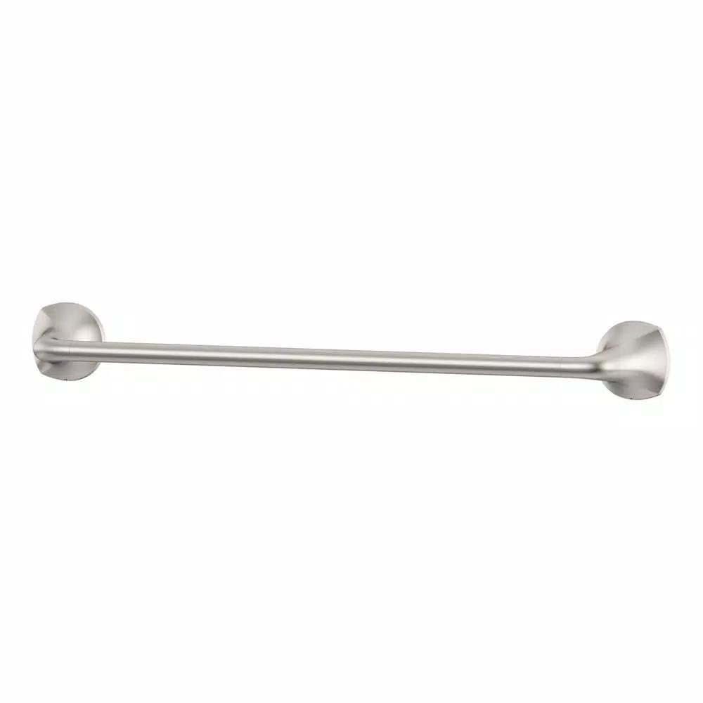 Pfister Ladera 18 in. Single Towel Bar in Spot Defense Brushed Nickel