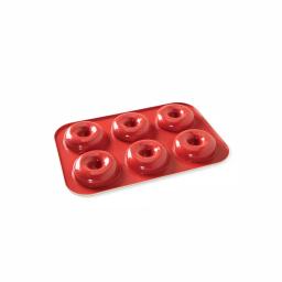 Nordic Ware Classic Donut Pan - Nonstick Aluminum Baked Donut Maker for 6 Donuts thumbnail 1