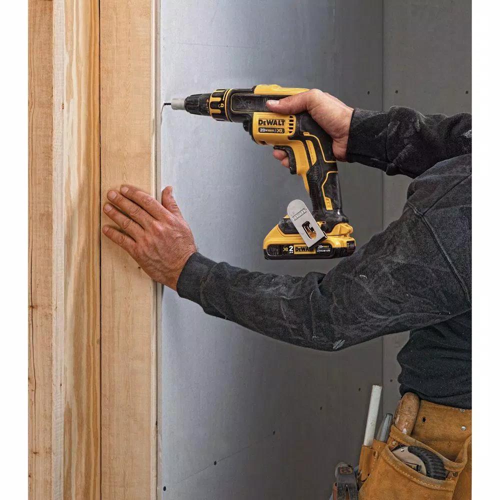 DEWALT 20V MAX XR Brushless Cordless Drywall Screwgun with Threaded Clutch Housing, Tool-Only