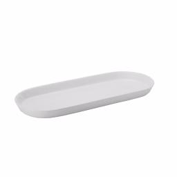Gourmet Basics by Mikasa Mikasa Gourmet Basics 3-Tier Oval Clay Server with Acacia Wood Handle thumbnail 2