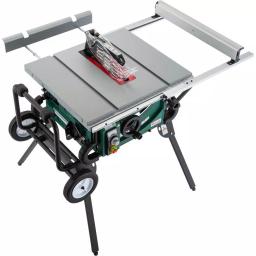 Grizzly Industrial 10 in. 2 HP Portable Table Saw with Roller Stand and Variable Speed thumbnail 3