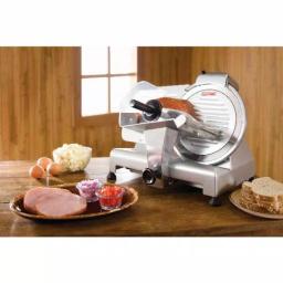 LEM Commercial 180W Stainless Steel Electric Meat Slicer, 10-inch Blade thumbnail 3