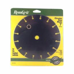 RemGrit 7 in. Carbide Grit Circular Saw Blade, Medium Grit, Multi-Purpose thumbnail 2