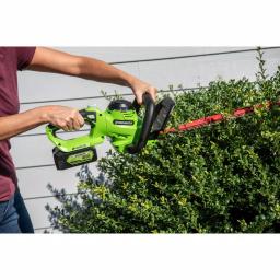 Greenworks 24V Cordless 22 in. Hedge Trimmer, Tool Only thumbnail 10