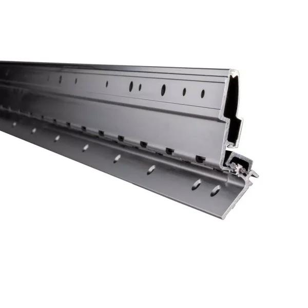 Global Door Controls 83 in. Heavy Duty Full Surface Continuous Hinge, Duranodic Finish