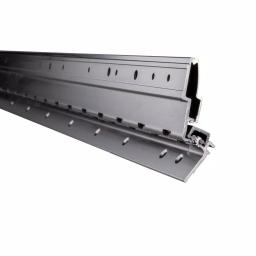 Global Door Controls 83 in. Heavy Duty Full Surface Continuous Hinge, Duranodic Finish thumbnail 1