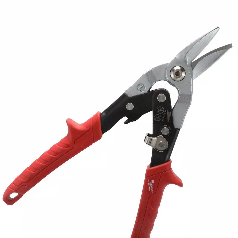 Milwaukee 5-Piece Aviation Snips Set, Forged Steel Blades, Left, Right, Straight & Offset