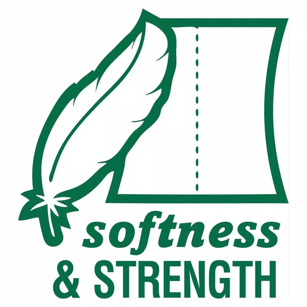 SEVENTH GENERATION 100% Recycled 2-Ply White Bathroom Tissue, 240 Sheets per Roll, 48 Rolls Pack