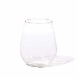 TOSSWARE Unbreakable 18 oz. Stemless Plastic Wine Tumblers, Clear, Set of 252 thumbnail 1