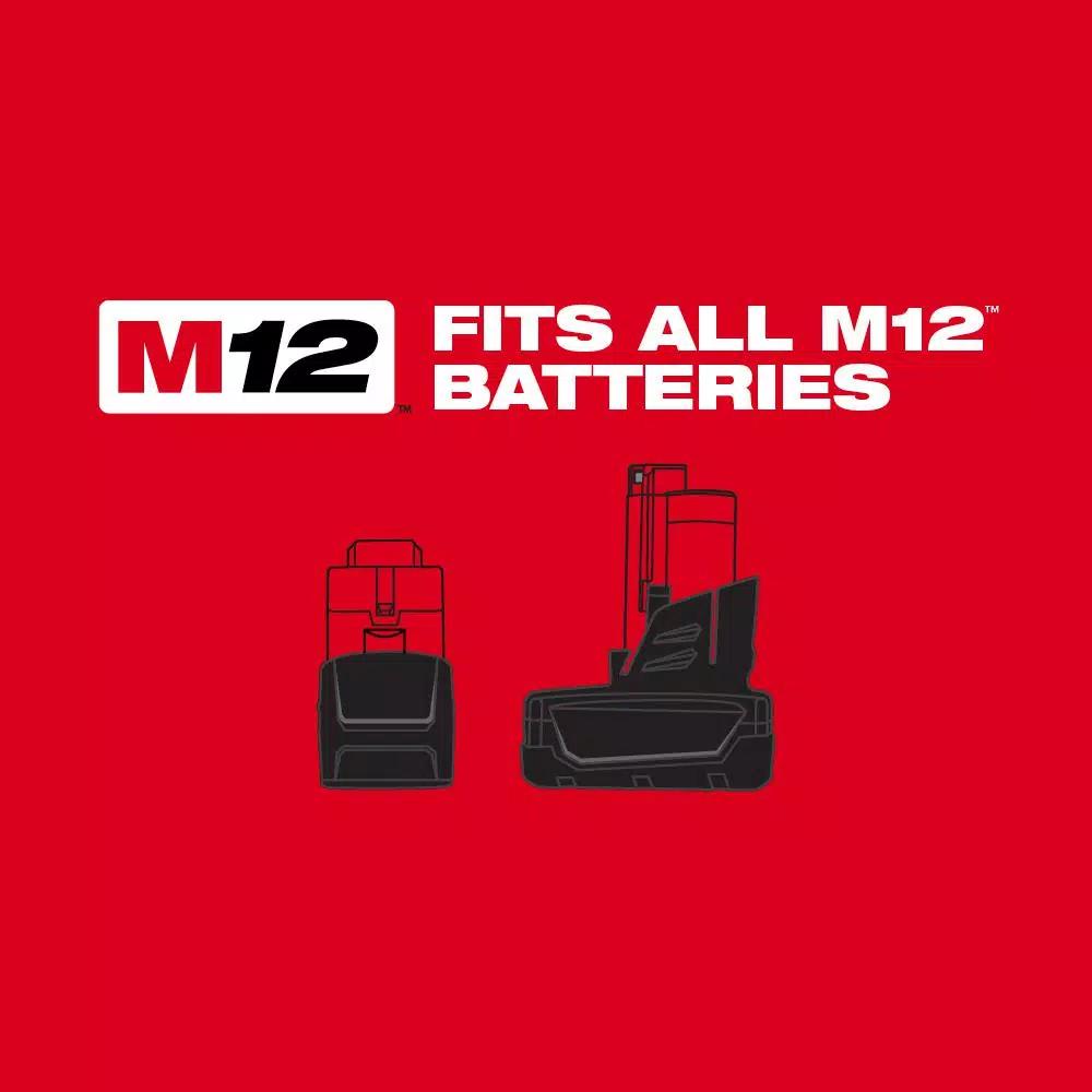 Milwaukee M12 12V Lithium-Ion Cordless Rivet Tool Kit with 3/8 in. Ratchet
