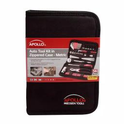 Apollo 56-Piece Metric Auto Tool Set with Zippered Storage Case thumbnail 2