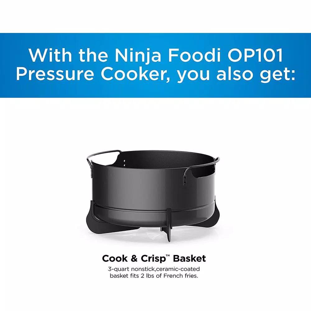Ninja Foodi 5 qt. Compact Pressure Cooker and Air Fryer with Crisping Lid