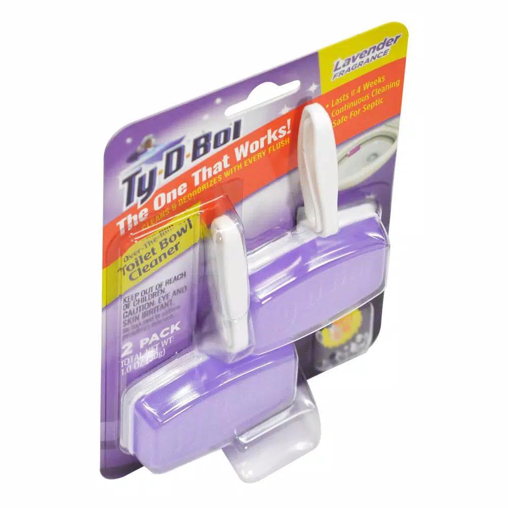 Ty-D-Bol 1 That Works Lavender Fragrance Toilet Bowl Cleaning Gel (6-Pack)