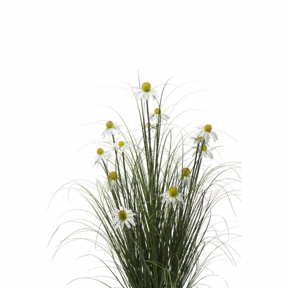 Tripar International, Inc White Daisy in Wild Grass Artificial Floral Arrangement Set of 2