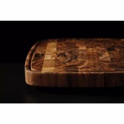 Ironwood Carolina Acacia Wood End Grain Cutting Board, 18 x 18 x 3 in thumbnail 6