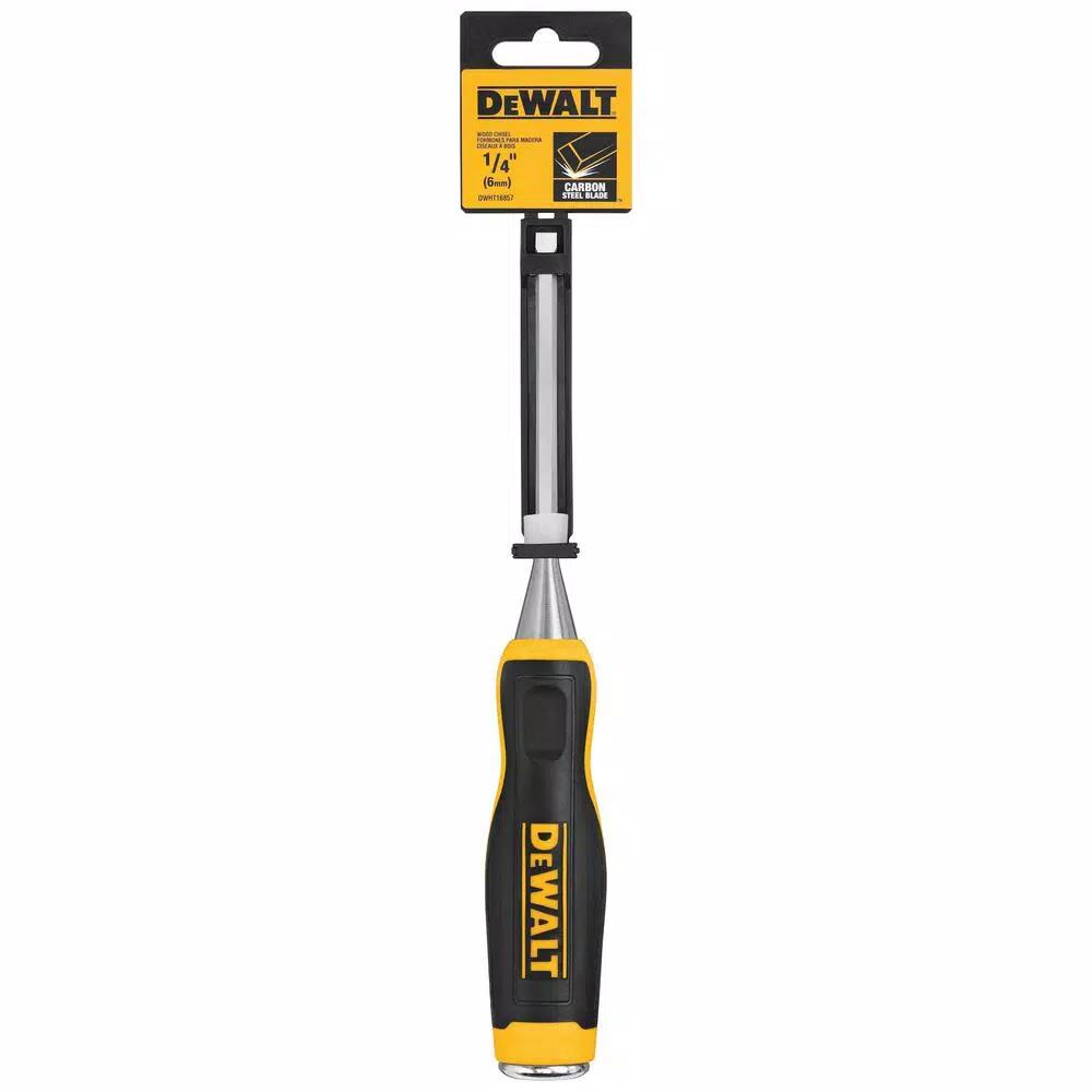 DEWALT 1/4 in. Wood Chisel with Carbon Steel Blade