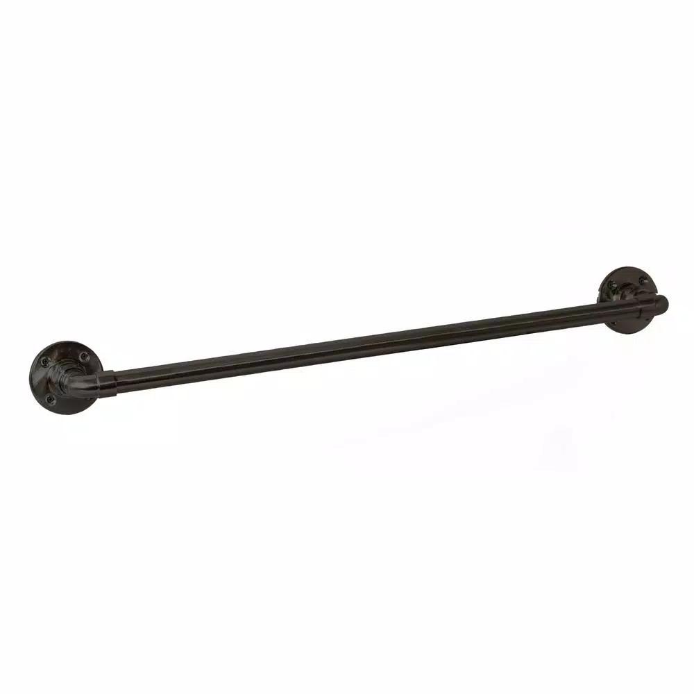 Design House Kimball 4-Piece Bathroom Hardware Accessory Kit, Satin Black