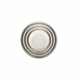 Denby Natural Canvas 4-Piece Nesting Serving Bowl Set, White Clay thumbnail 2