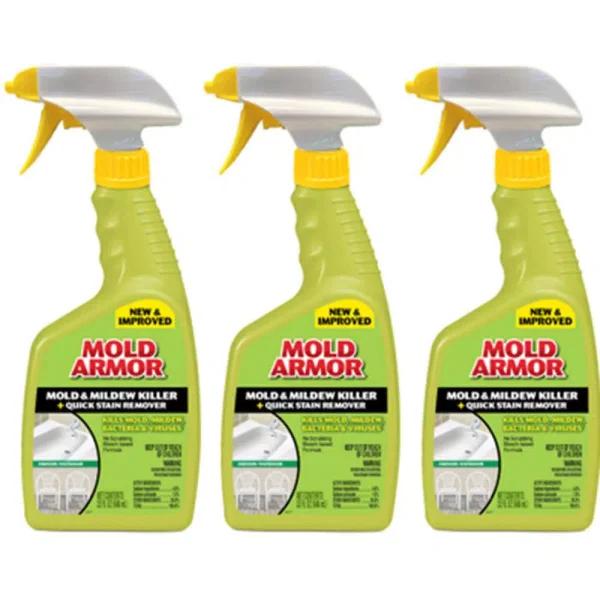Mold Armor Home Armor Instant Mold and Mildew Stain Remover, 32 oz (3-Pack)